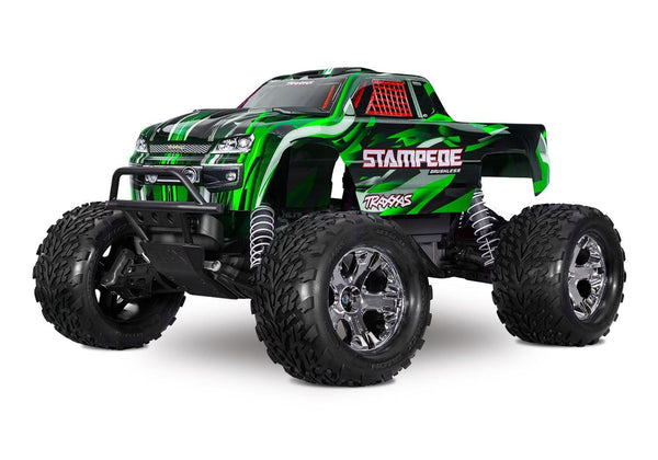 Traxxas Stampede 2WD BL-2s HD - Groen