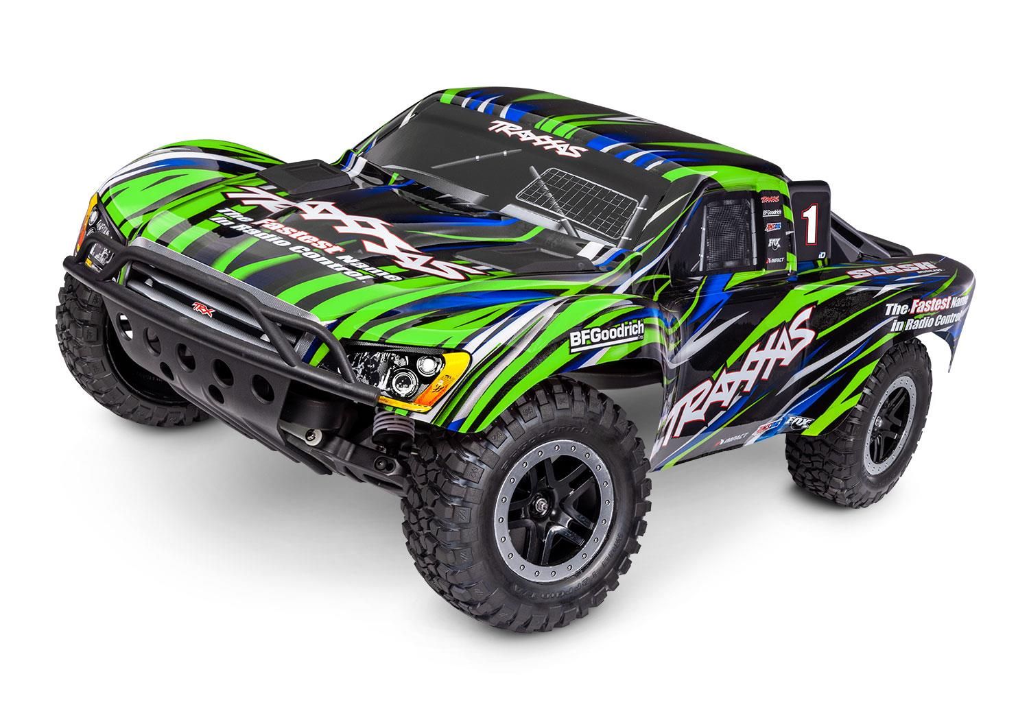 Traxxas Slash 2WD BL-2s HD - Groen