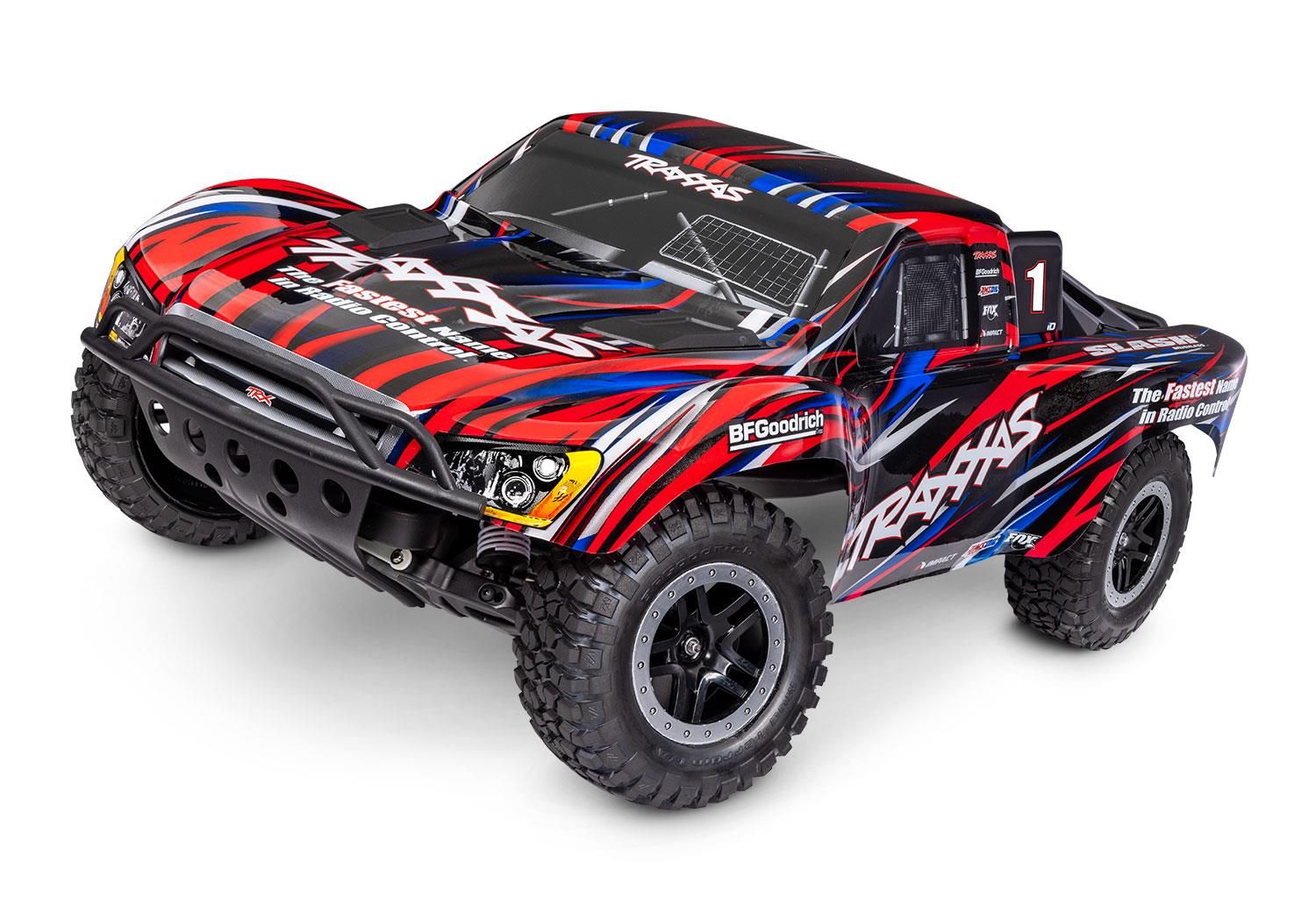 Traxxas Slash 2WD BL-2s HD - Rood