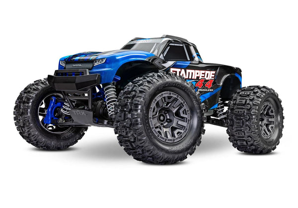 Traxxas Stampede 4X4 BL-2s Monster Truck - Blauw (incl accu & lader)