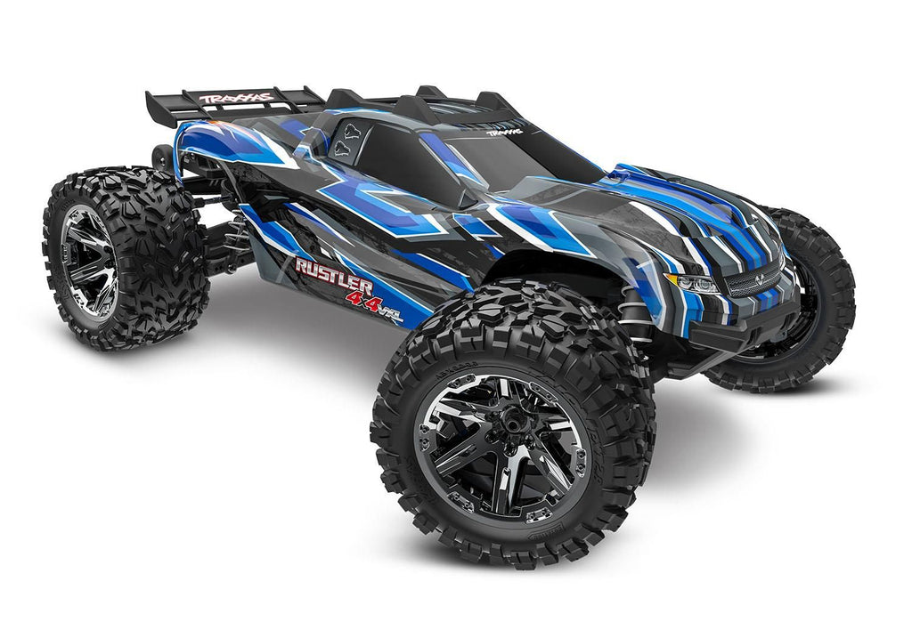 Traxxas Rustler 4X4 VXL - Blauw