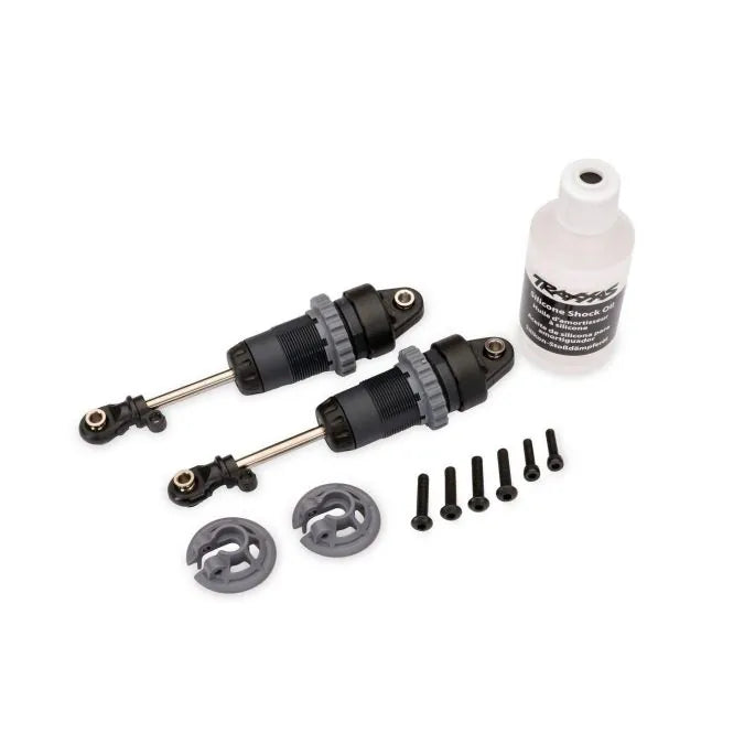 Traxxas TRX7461-STGRY -SHOCKS, GTR LONG (STEEL GRAY) (2)