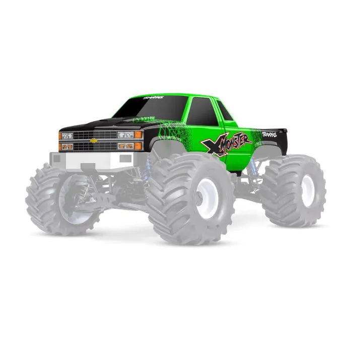 BODY X-MAXX MT CHEVY K1500 GREEN