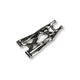 Traxxas TRX7831-CHRM - SUSPENSION ARM, CHROME, LOWER (LEFT, FRONT OR REAR