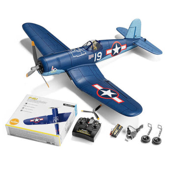 VOLANTEX F4U CORSAIR BLUE - 500mm wingspan 4Ch Brushless met gyro RTF