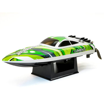Volantex SR40 LUMEN BRUSHLESS BOAT RTR (incl. 230V lader & 3s 1000mah lipo accu) - Groen