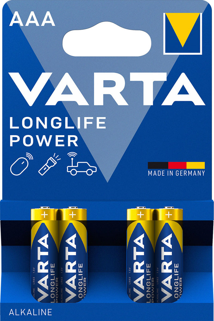VARTA AAA batterijen (4 pack)