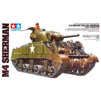 Tamiya 35190 - 1/35 U.S. Medium Tank M4 Sherman Early Production