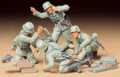 Tamiya 35193 - 1/35 German Infantry Mortar Team