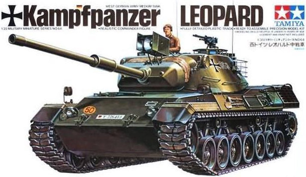 Tamiya 35064 - 1/35 West German Army Medium Tank Kampfpanzer Leopard