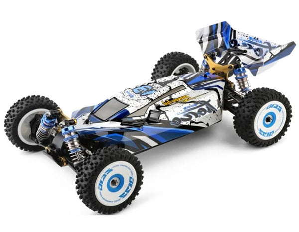 WLtoys 124017 (V2) 1/12 4WD Buggy RTR - Blauw