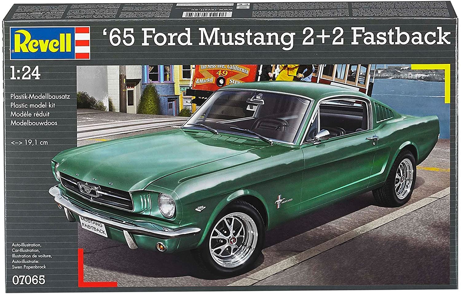 Revell 07065 - 1/24 '65 Ford Mustang 2+2 Fastback