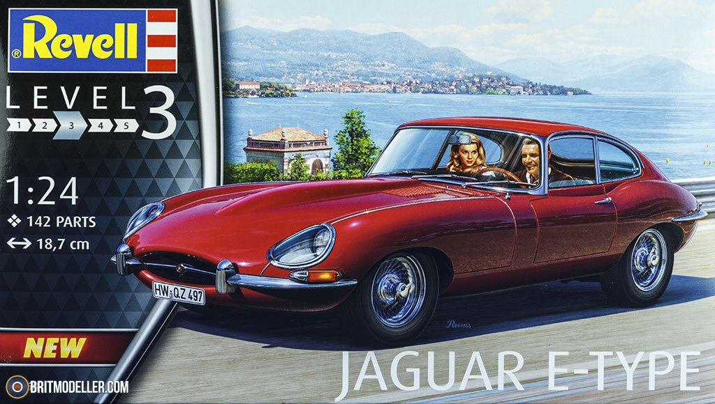 Revell 07668 - 1/24 Jaguar E-Type (Coupé)