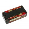 Gens Ace Redline Series 6000mAh 7.6V 130C 2S2P HardCase Shorty Lipo Battery