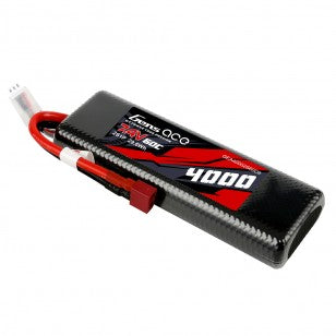 Gens ace 4000mAh 2S1P 7.4V 60C HardCase Lipo Battery T-stekker
