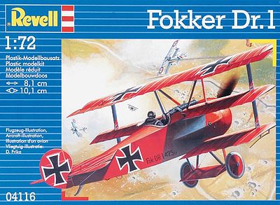 Revell 04116 - 1/72 Fokker Dr.1 Triplane
