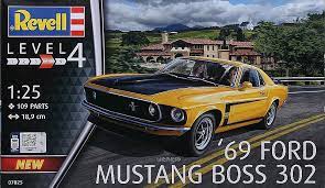 Revell 07025 - 1/25 '69 Ford Mustang Boss 302