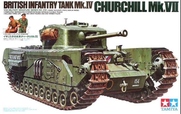 Tamiya 35210 - 1/35 Churchill MK. VII British Infantery Tank MK IV