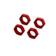 ARRMA ARA310929 - Aluminum Wheel Nut 24mm (Red) (4)