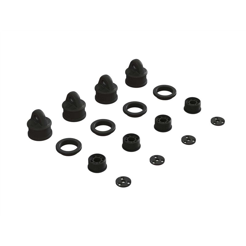 ARRMA ARA330568 - SHOCK CAP COLLAR & CARTRIDGE SET