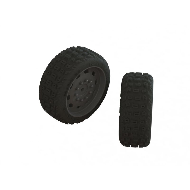ARRMA AR550083 - dBoots KATAR 35/085 2.4 Tire Set Glued