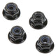 ARRMA AR708001 - FLANGE LOCK NUTS 4MM (4) (4st)