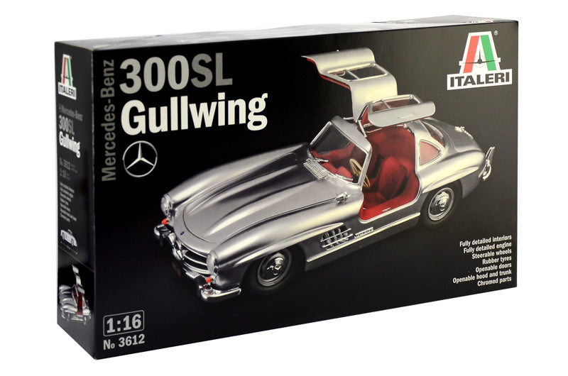 Italeri 3612 - 1/16 Mercedes-Benz 300SL Gullwing