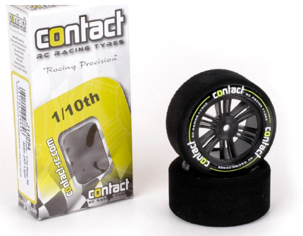 Contact J13574 - Foam 1/10 Rear 30mm 35Sh zwart (2st)