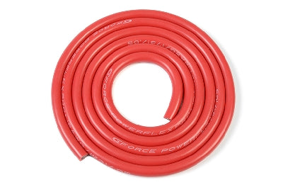 Silicone Kabel 12AWG, Rood, 1 Meter