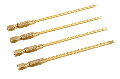 Team Corally - Pro Power Tool Hex Tips - 4 pcs