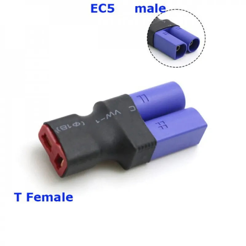 Deans / T (F) --> EC5 (M) verloopstekker