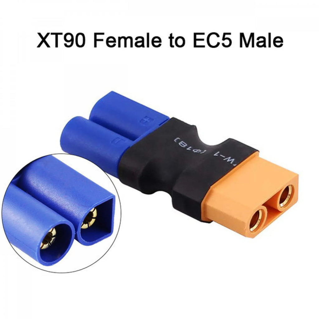 XT90 (F) --> EC5 (M) verloopstekker