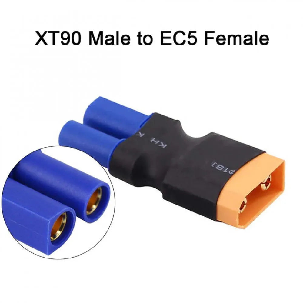 EC5 (F) --> XT90 (M) verloopstekker