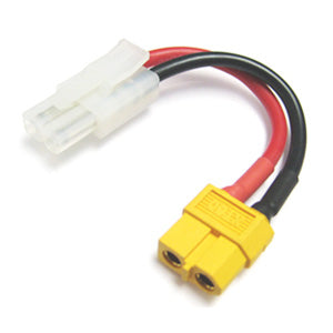 XT-60 (F) --> TAMIYA (M) (laad)kabel