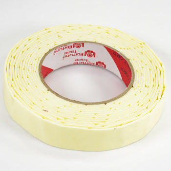 FASTRAX Dubbelzijdig Foam tape op rol 25mm x 4.5M (2mm dik)