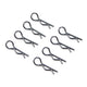 FAST212BK - Small Body Clips zwart (6st)