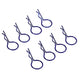 Fastrax Metalic Blue Large Clips