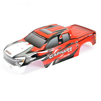 FTX6345R - Carnage 2.0 Red Printed Bodyshell