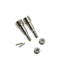 FTX9782 - FTX TRACER METAL REAR WHEEL SHAFTS, PINS & M4 NUTS
