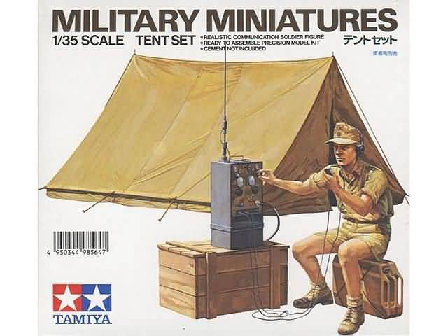 Tamiya 35074 - 1/35 Tent Set