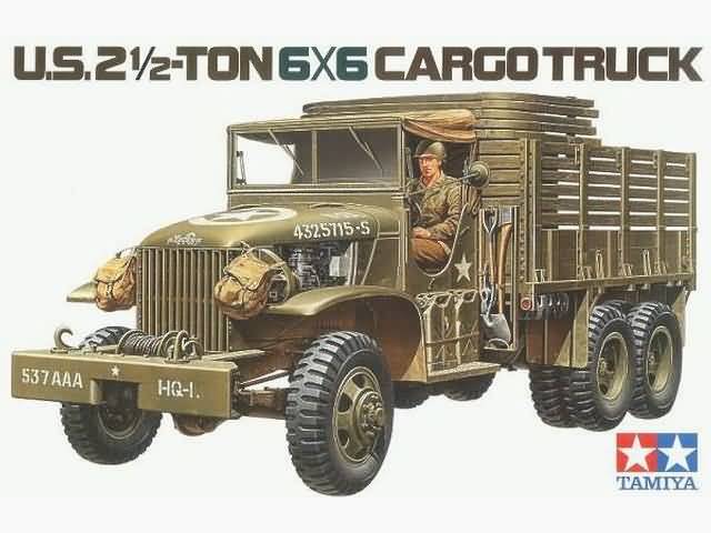 Tamiya 35218 - 1/35 US 2,5 Ton 6x6 Cargo Truck