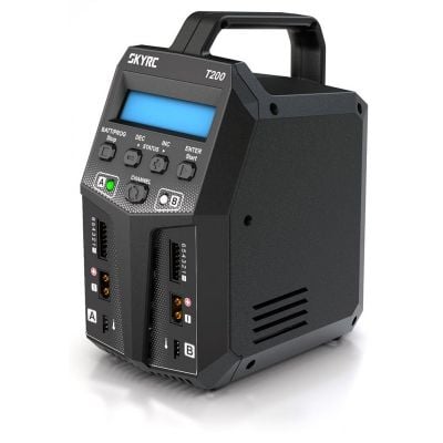 SkyRC D200 Neo Duo Lader met BumpGo 200W - 230V SkyRC D200 Neo Duo Lader met BumpGo 200W - 230V
