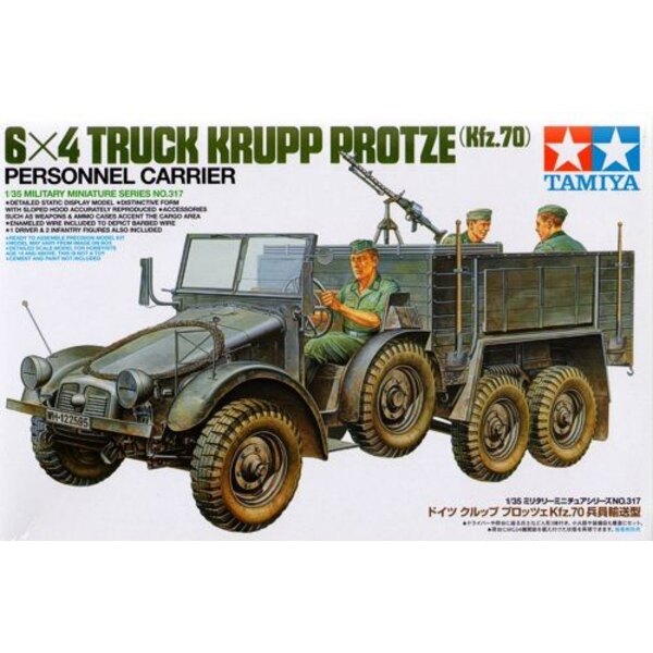 Tamiya 35317 - 1/35 6x4 Truck Krupp Protze