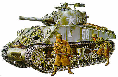 Tamiya 35251 - 1/35 M4A3 Sherman 105mm Howitzer