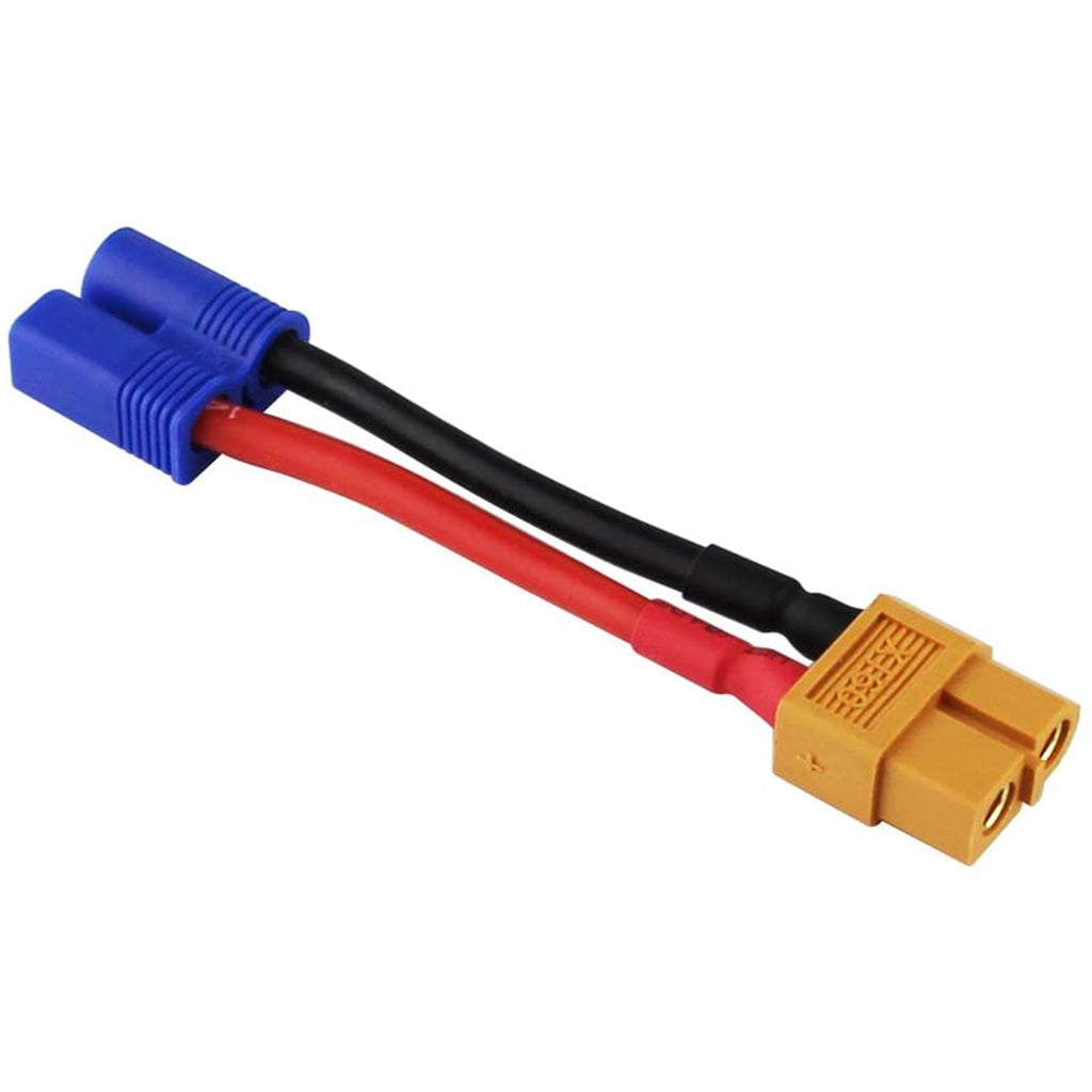 XT60 (F) --> EC3 (M) (laad)kabel